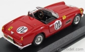 Art-model Ferrari 250 Spider California N 2 Winner 2h Relay Marlboro Cup - Chassis #1085 1961 A.wylie 1:43 Red
