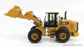 Dm-models Caterpillar Cat950gc Ruspa Gommata - Scraper Tractor Wheel Loader 1:50 Žlutá Černá