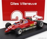 Brumm Ferrari F1 126c2 N 27 2nd San Marino Imola Gp 1982 Gilles Villeneuve - s figúrkou vodiča 1:43 červená
