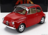 Fiat 500 F Custom 1968 v mierke 1:12 červený