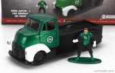 Jada Chevrolet Coe Truck With Green Lantern Figure 1952 1:32 Zelená Černá