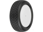 Kolesá Pro-Line 2,2", pneumatiky Electron MC 2WD Buggy, disk Velocity H12 white - predné (2)