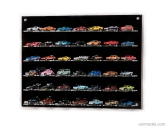 Atlantic Vetrina display box Espositore - Pre 42 Cars 1/64 Lungh.lenght Cm 61.0 X Largh.width Cm 12.0 X Alt.height Cm 47.0 (altezza Utile Tra I Ripiani Cm 8.0 Inner Height Among Shelves) 1:64 Plastic Display