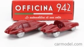 Officina-942 Alfa romeo Set 2x 1900 C52 Disco Volante Coupe + Spider 1952 1:76 červená