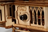 RoboTime 3D Drevené mechanické puzzle otočné (ručný pohon) - poškodený obal
