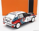 Ixo-models Lancia Delta Integrale 16v Martini (night Version) N 4 Rally Safari 1990 Alessandro Fiorio - Luigi Pirollo 1:18 Bílá Modrá Červená
