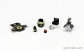 Spark-model Accessories F1  Set Lotus 72djps N 1 Emerson Fittipaldi Season 1972 World Champion 1:43 Black Gold Met