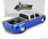 Jada Chevrolet Silverado Pick-up Dually 2007 1:24 Modrá strieborná