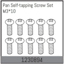 1230894 - M3*10 Pan self-tapping Screw Set (10)