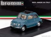 Brumm Fiat 500f Tetto Aperto - Open 1965 1:43 Modré Médium