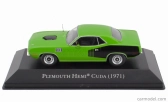 Edicola Plymouth Hemi Cuda Coupe 1971 - Con Vetrina - S vitrínou 1:43 zelená čierna