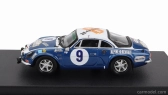 Trofeu Renault A110 Alpine (nočná verzia) N 9 2nd Rally Acropolis 1975 Tassos Livieratos (siroco) - Miltos Andrioulos 1:43 Blue Met White