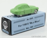 Officina-942 Fiat 1100s Mille Miglia 1:76 svetlozelená