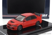 Zapaľovanie-model Mitsubishi Lancer Evolution Ix Gsr s motorom 2003 1:64 červená