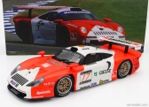 Werk83 Porsche 911 3.2l Gt1 Evo Team N 17 Fia Gt Championship 1997 Emmanuel Collard - Mauro Baldi 1:18 Červená biela