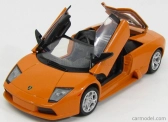 Motor-max Lamborghini Murcielago Lp640 Roadster 2001 1:24 oranžová