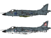 Airfix Bae Sea Harrier FRS1 v mierke 1/72 (1:72)