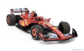 Bbr-models Ferrari F1  Sf-24 Team Scuderia Ferrari N 55 3rd Monaco Gp 2024 Carlos Sainz - Polifoam Packaging 1:18 Červená Černá