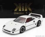Kk-scale Ferrari F40 1987 - Personal Car Sultan Of Brunei 1:18 Bílá