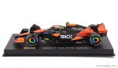 Bburago Mclaren F1  Mcl38 Team Mclaren N 4 Winner Miami Gp 2024 First F1 Victory Lando Norris - With Pilot And Showcase 1:43 Oranžová Černá