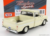 Motor-max Chevrolet C-10 Fleetside Pick-up 1966 1:24 Cream