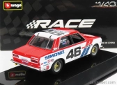 Bburago Datsun 510 Bre N 46 Racing 1972 1:43 Bílá Modrá Červená