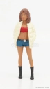 American diorama Figures Girl Hip Hop - 3 1:24 Bílá Červená Modrá