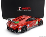 Truescale Acura Nsx Gt3 Evo22 Team Racers Edge N 93 Gtd Class 24h Daytona 2023 R.briscoe - D.formal - A.harrison - K.marcelli 1:18 Red