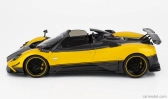 Almost-real Pagani Zonda 5 Cinque Roadster 2009 1:18 Žlutý Černý Uhlík