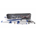 RC letadlo AMXPlanes P68 Hochdecker 850mm, modrá