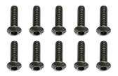 M3x10mm, imbus skrutky s guľatou hlavou, 10 ks