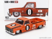 Mini-gt Chevrolet Silverado Dually Pick-up N 0 Kaido House V2 1979 1:64 Orange