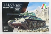Italeri Kampfpanzer T-34/76 Tank Military 1943 1:35 /
