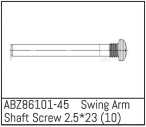 ABZ86101-45 - Swing Arm Shaft Screw 2.5*23 - Mini AMT (10)