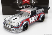Cmr Porsche 911 930 Carrera Rsr Turbo 2.1l Team Martini & Rossi Racing N 9 2nd 6h Watkins Glen 1974 G.v.lennep - H.muller 1:12 Stříbrná Červená Modrá