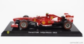 Edicola Ferrari F1  F138 N 4 Season 2013 Felipe Massa - Con Vetrina - With Showcase 1:24 F-1 Červená S Bílou