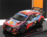 Ixo-models Hyundai I20 Coupe Wrc Mobis N 6 Rally Monza 2021 D.sordo - C.carrera 1:43 2 Tones Blue Red