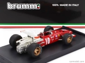 Brumm Ferrari F1 312 N 10 Italy Gp 1969 Pedro Rodriguez 1:43 červená biela