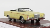 Great-iconic-models Lincoln Continental Mark Iii Convertible 1971 1:43 Žlutá