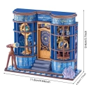 RoboTime 3D skládačka Miniatura domečku Kouzelný astronomický obchod