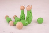 Bigjigs Toys Kuželky Žabky